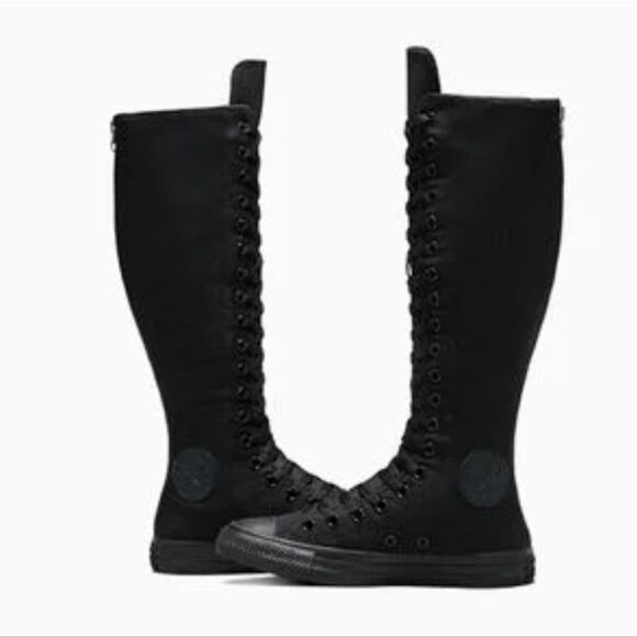 Converse Chuck Taylor All Star XXHi Lace-Up Sneakers- Black - Picture 3 of 14